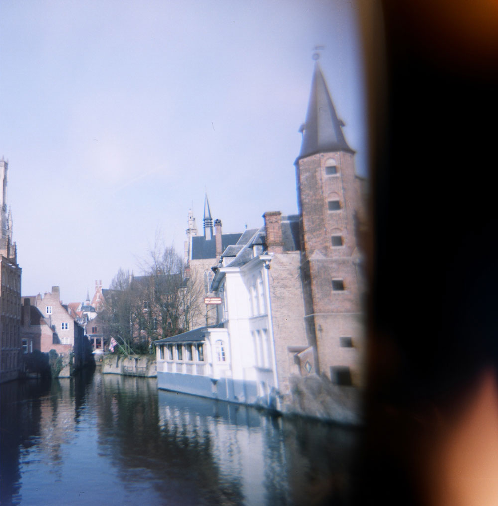 Bruges, Belgium | Taken on a Holga 120N film camera