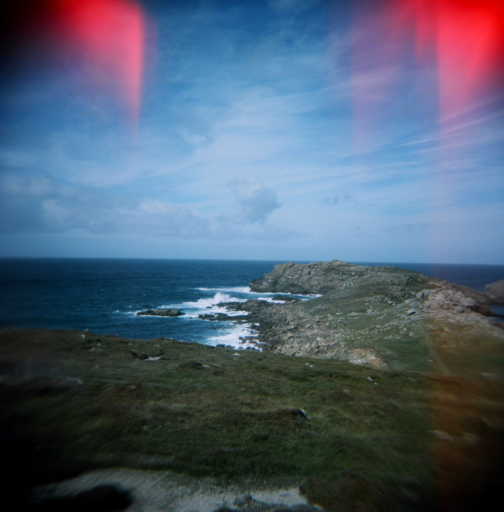 Hell Bay on Bryher island, Isles of Scilly, England | Taken on a Holga 120N film camera